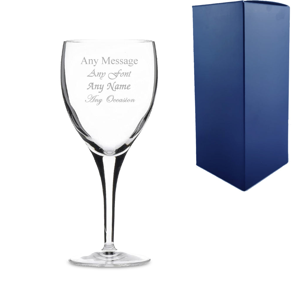 Engraved 190ml Michelangelo White Wine Glass With Gift Box – Henderson ...